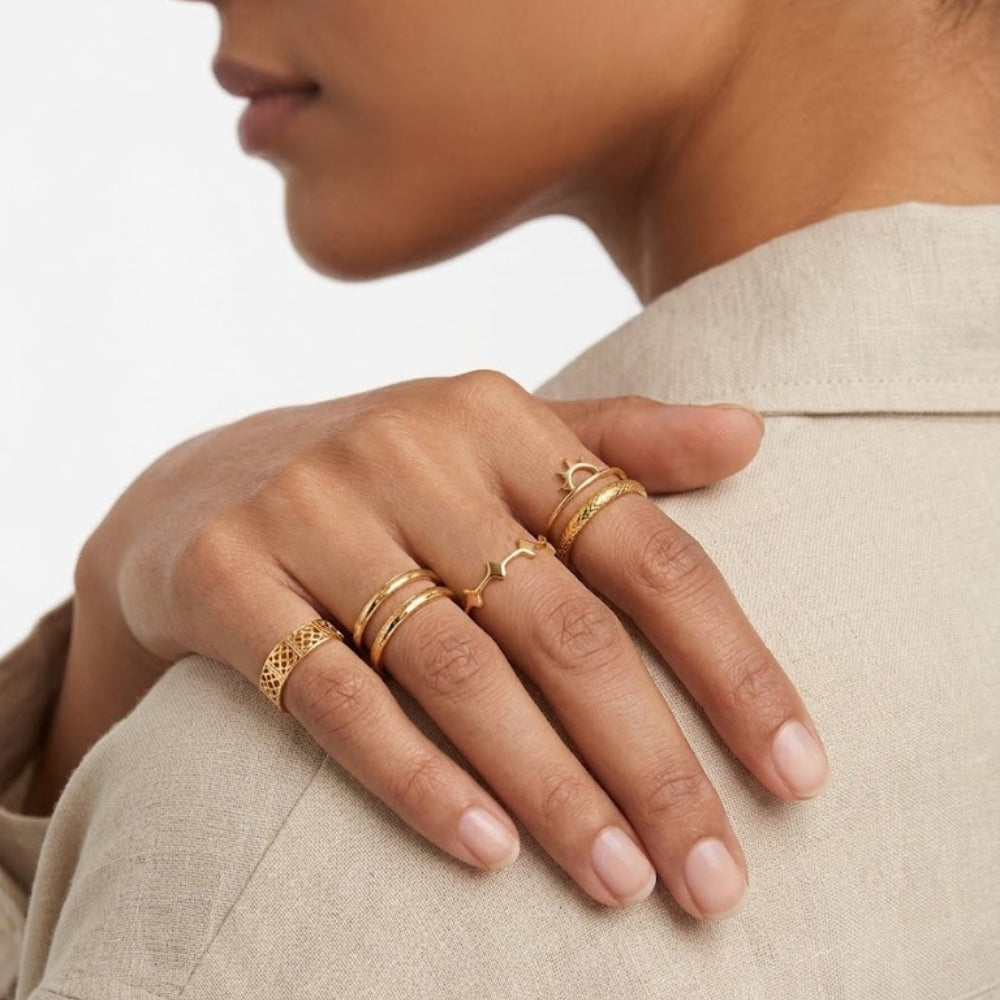 Anillo Plata - Rombo