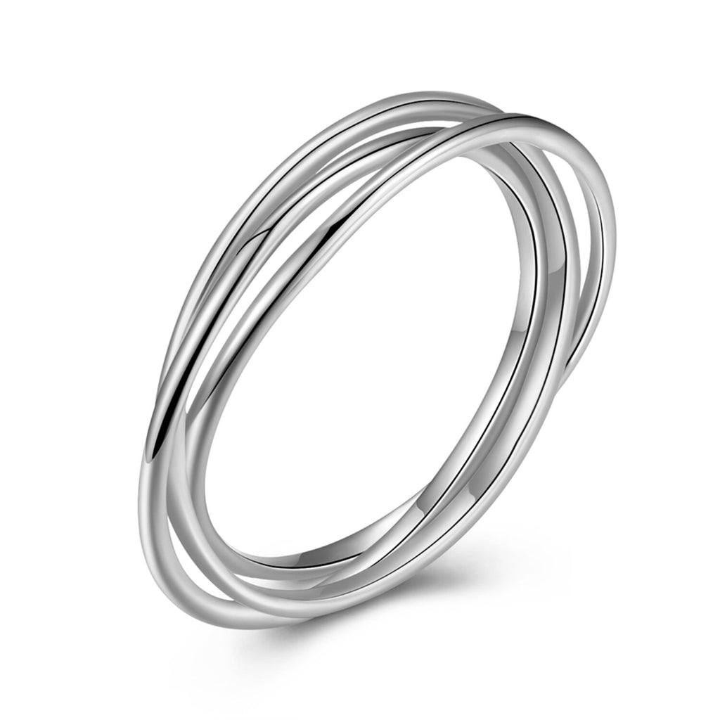 Anillo Plata - Triple