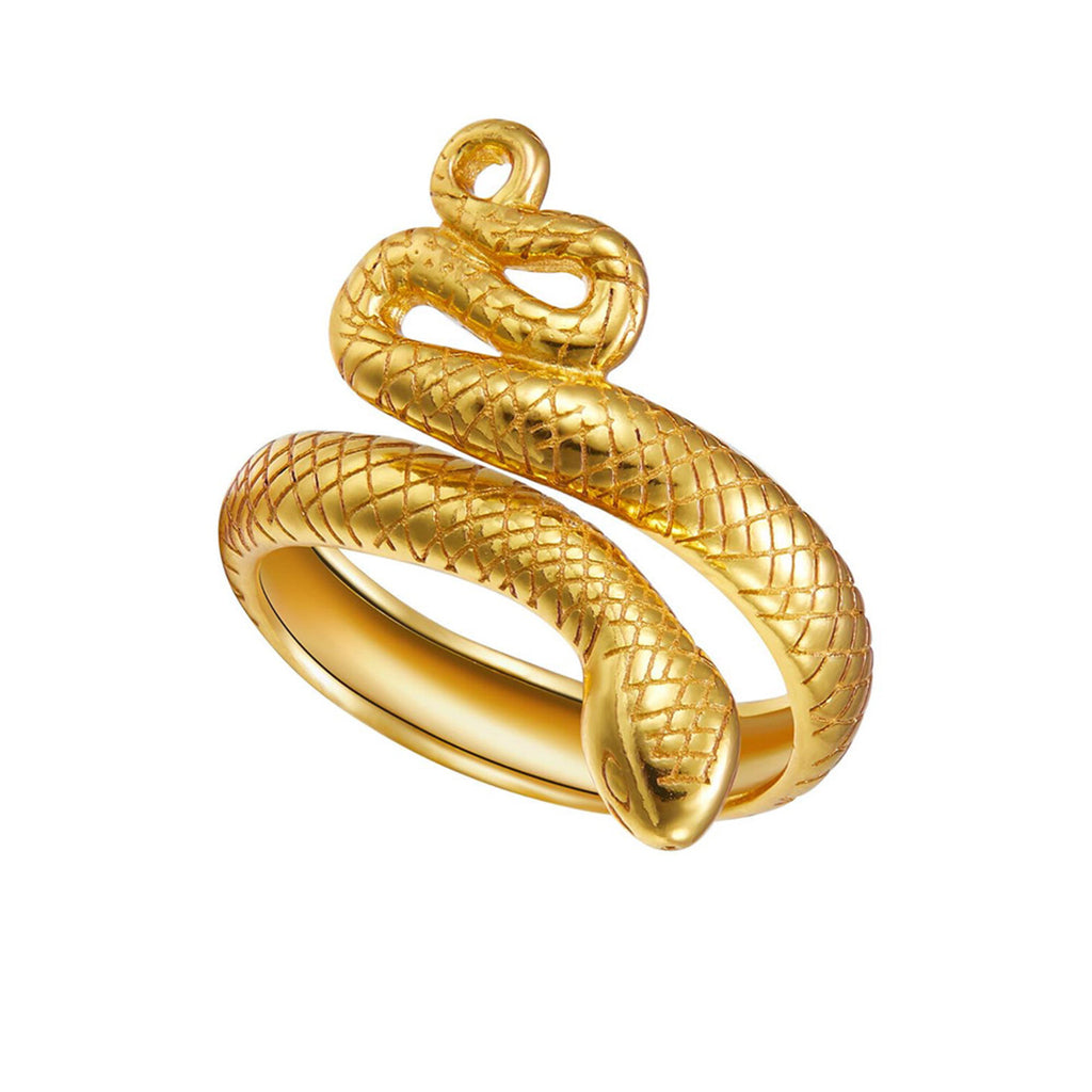 Anillo Plata - Serpiente