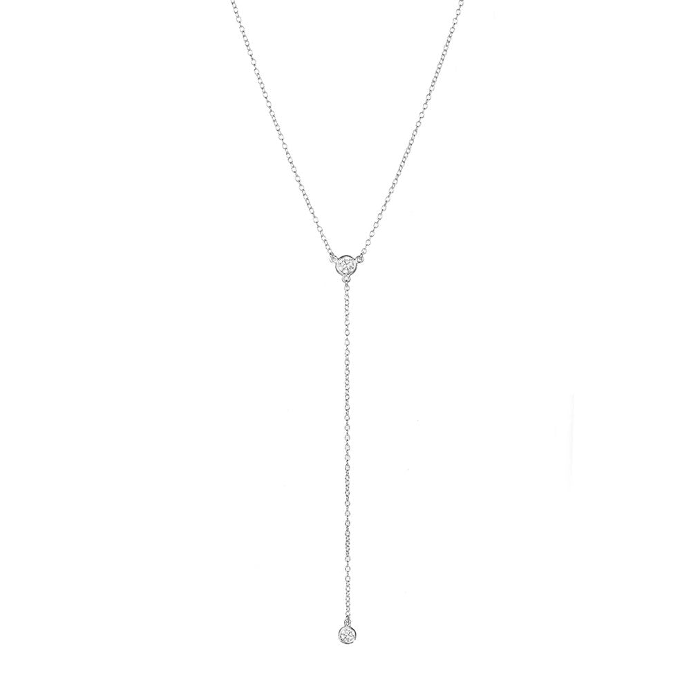 Collar- 2 Circonitas Largo