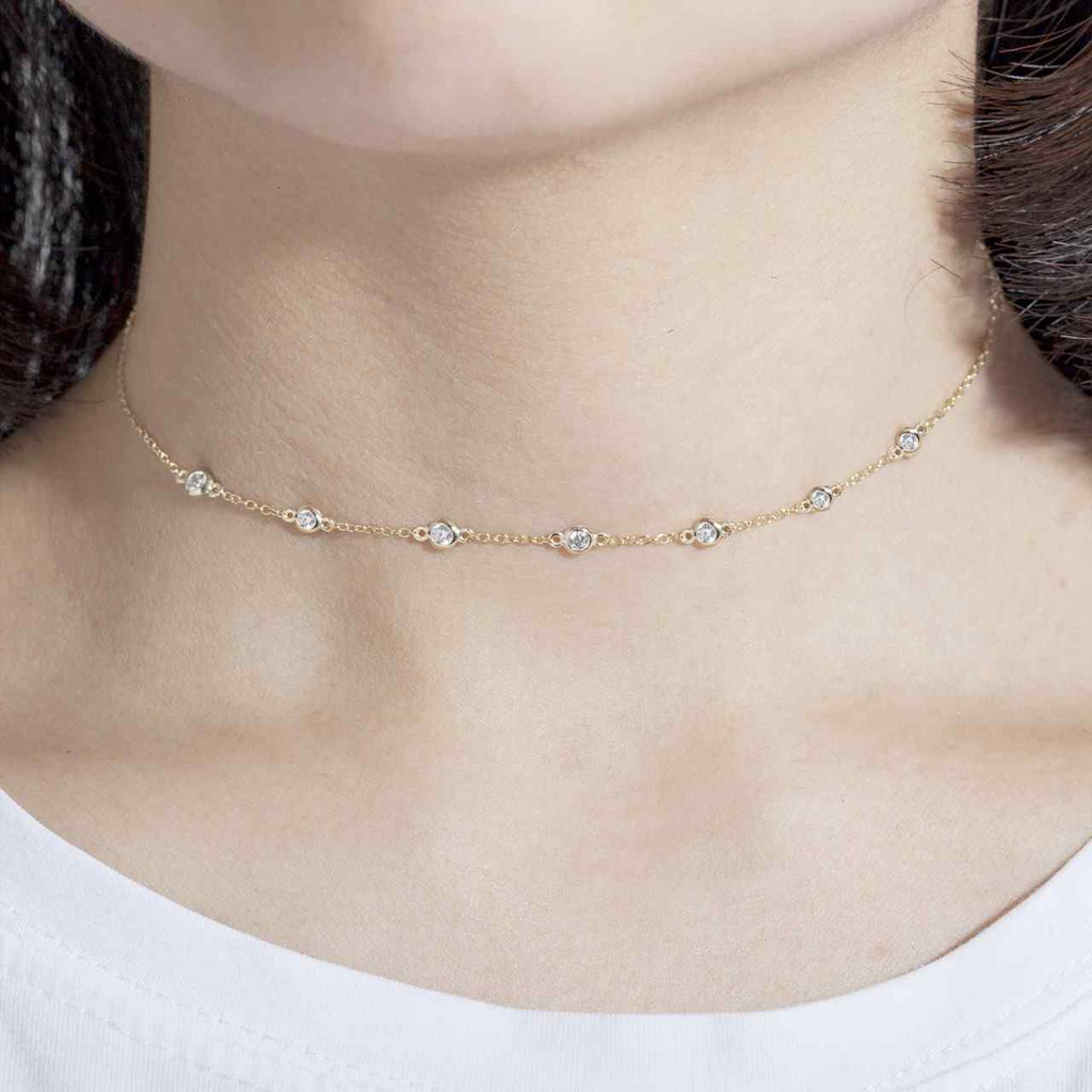 Collar Circonita - 7 CZ