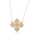 Collar Circonita - Flor - 38+3cm