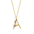 Collar Circonita - Letra - 40+10cm
