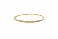 Pulsera brazalete plata 925 1l cz + cz lateral