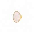 Anillo plata piedra semi preciosa con zirconita