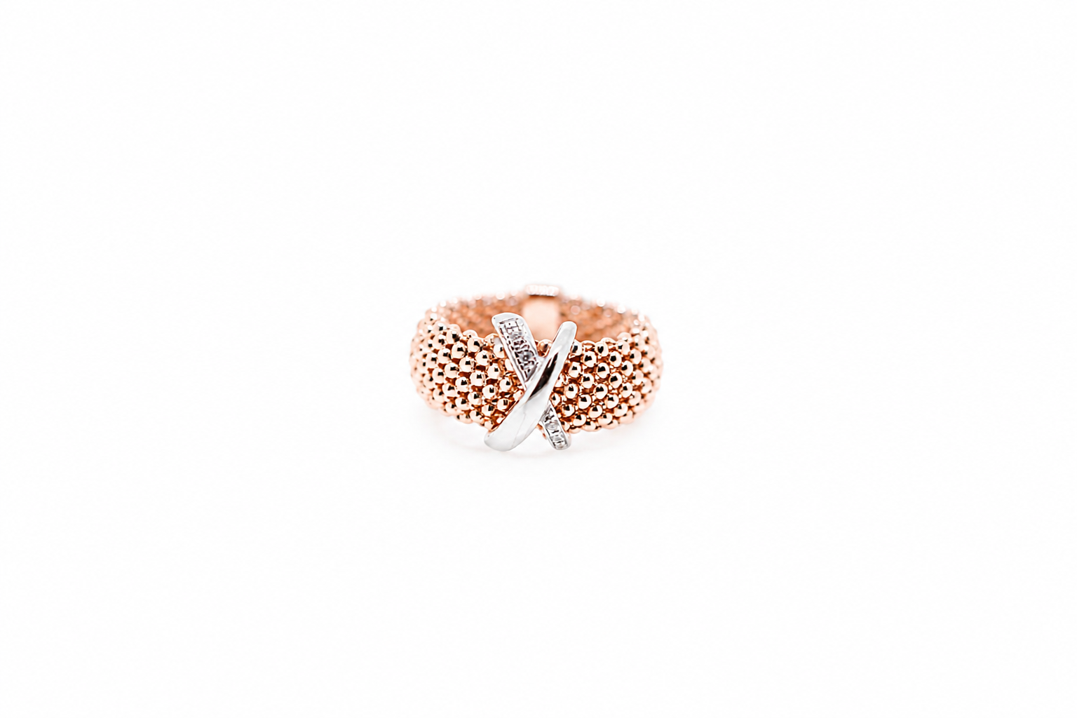 Anillo plata rodiada cz