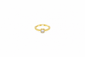 Anillo plata 925 solitario zirconita