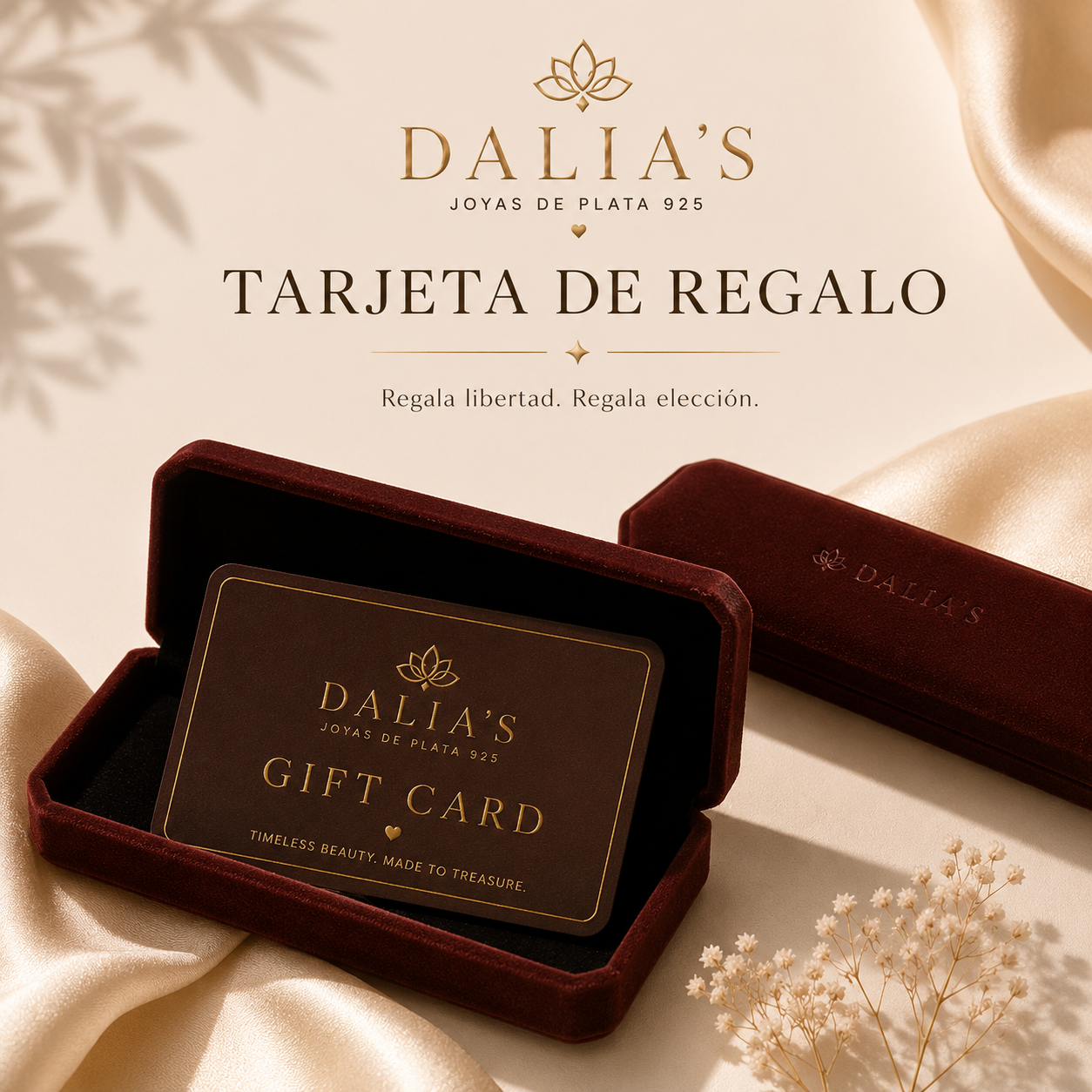 Tarjeta Regalo Dalia's Jewels