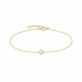 Pulsera plata 925 zirconita 4mm