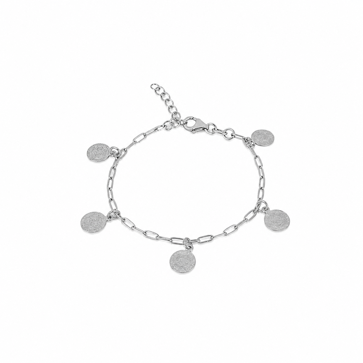Pulsera en plata de primera ley y plata 925 bañada en oro