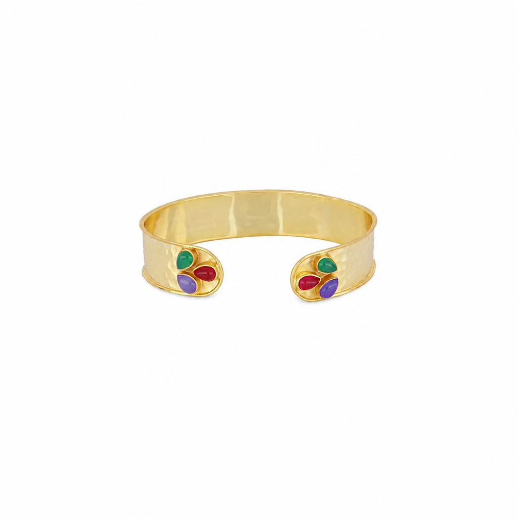 Pulsera en plata de primera ley y plata 925 bañada en oro