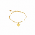 Pulsera en plata de primera ley y plata 925 bañada en oro