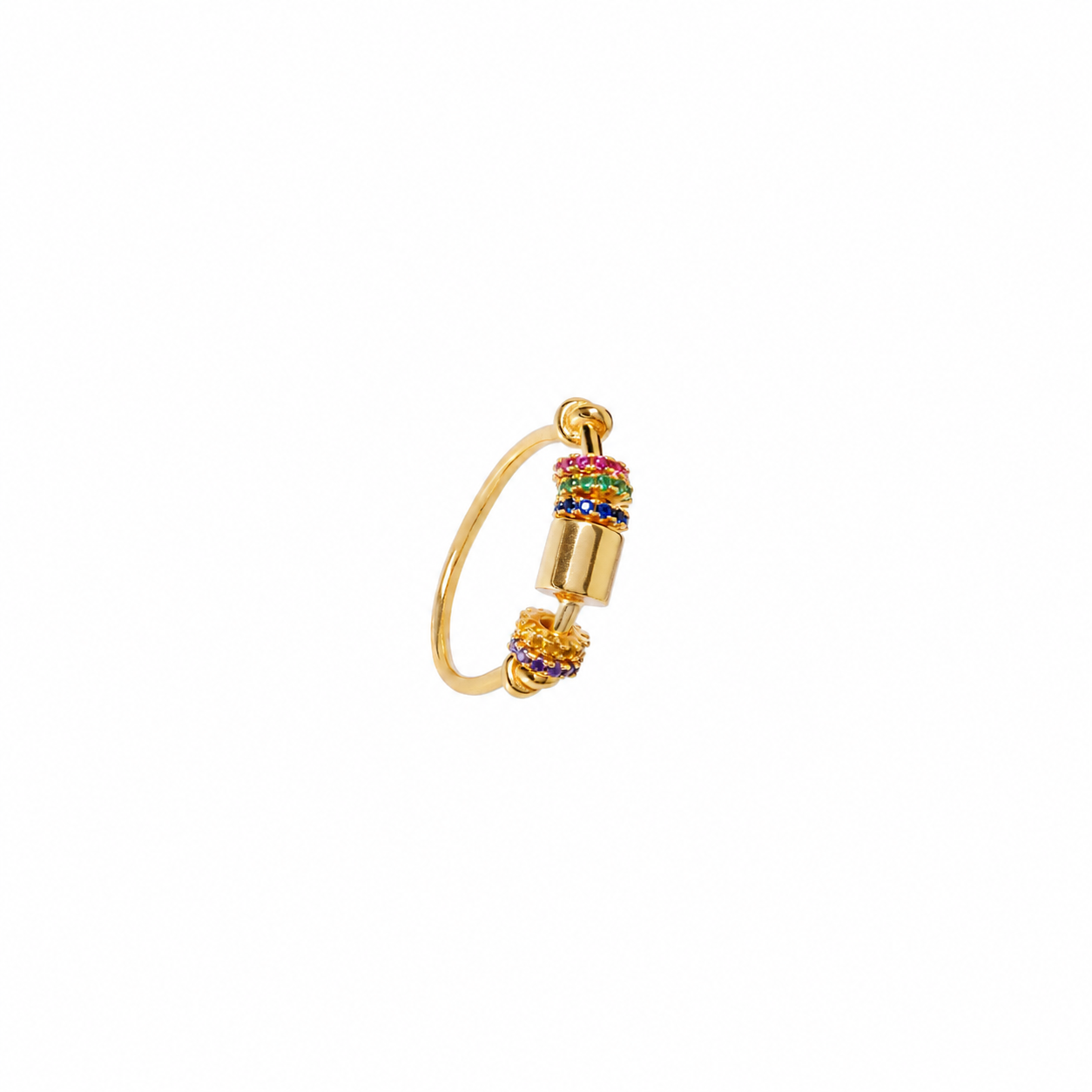 Charms Anillo - Circonita Multi