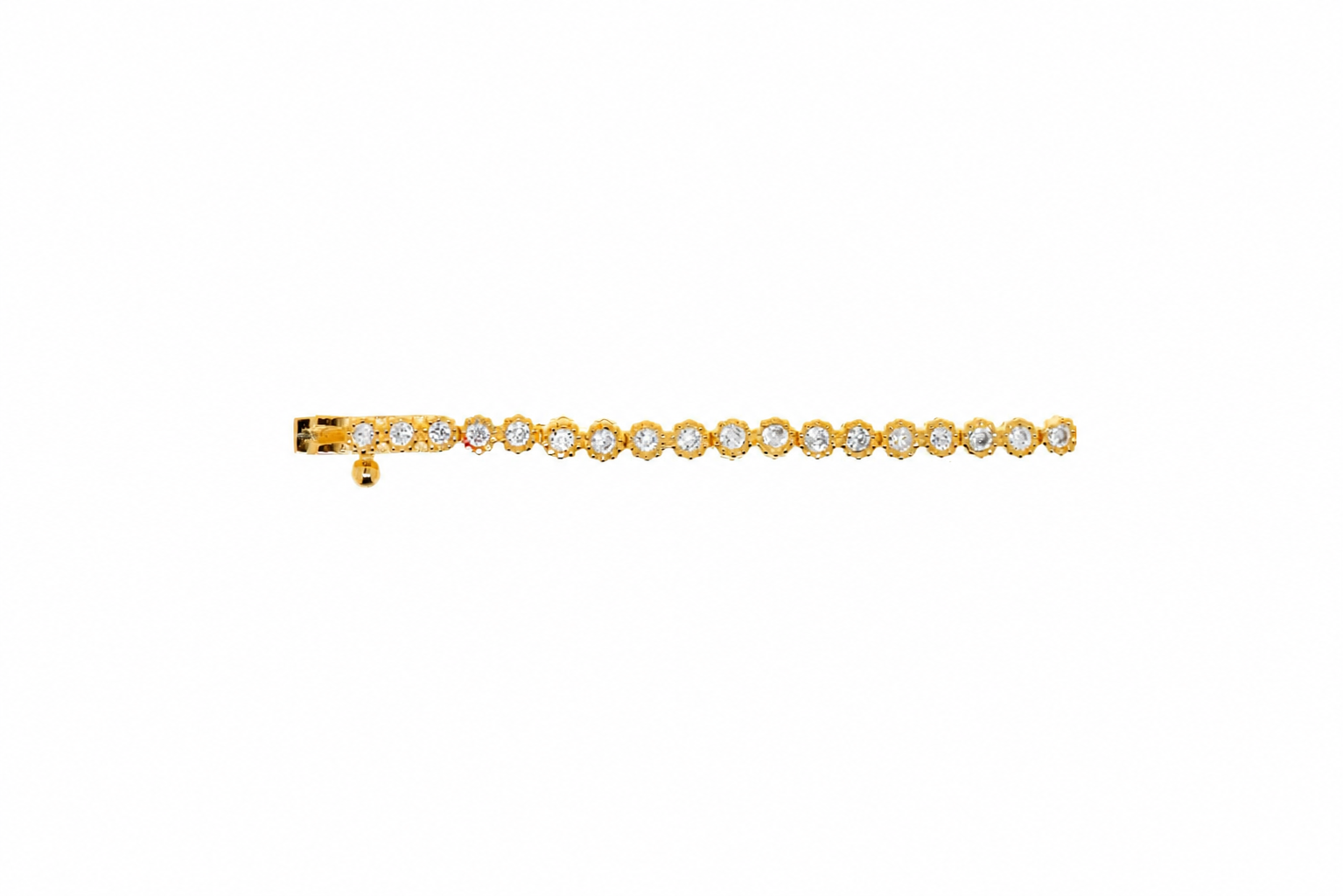 Pulsera plata 925 microsetting con zirconita