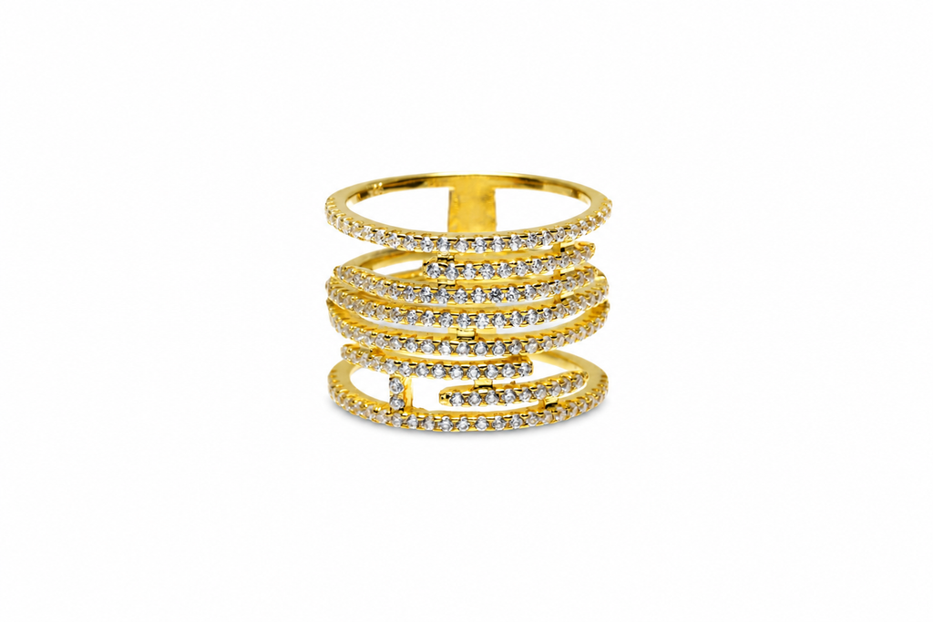 Anillo plata 925 con zirconita