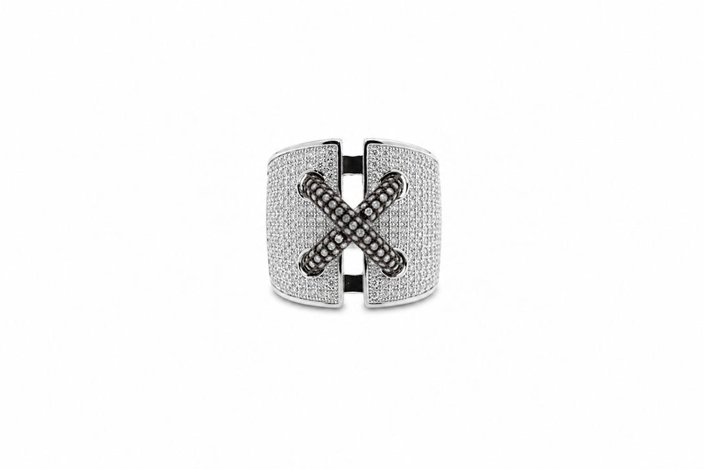 Anillo plata 925 microsetting con zirconita