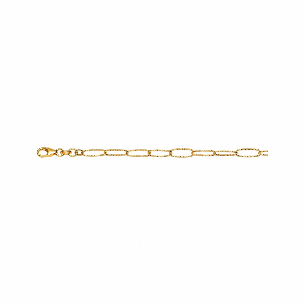 Pulsera plata 925 círculo gallonado con circonita