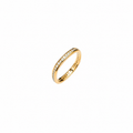Anillo plata 925 alianza cuadrada con circonitas