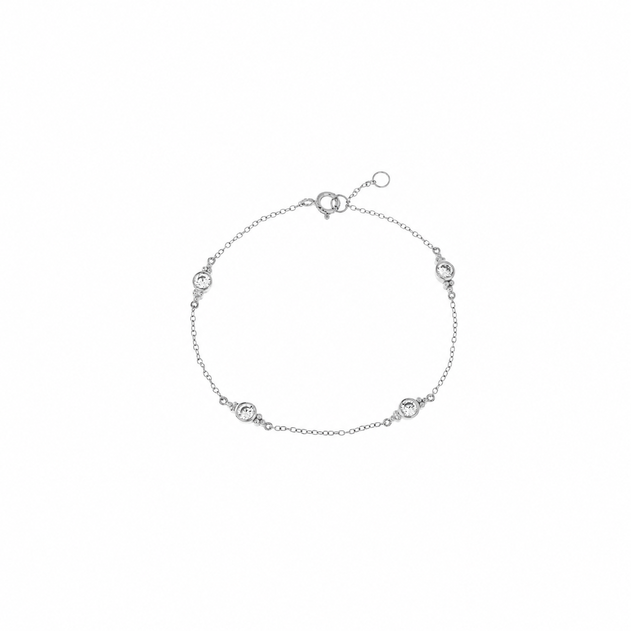 Pulsera Circonita - CZ 4mm