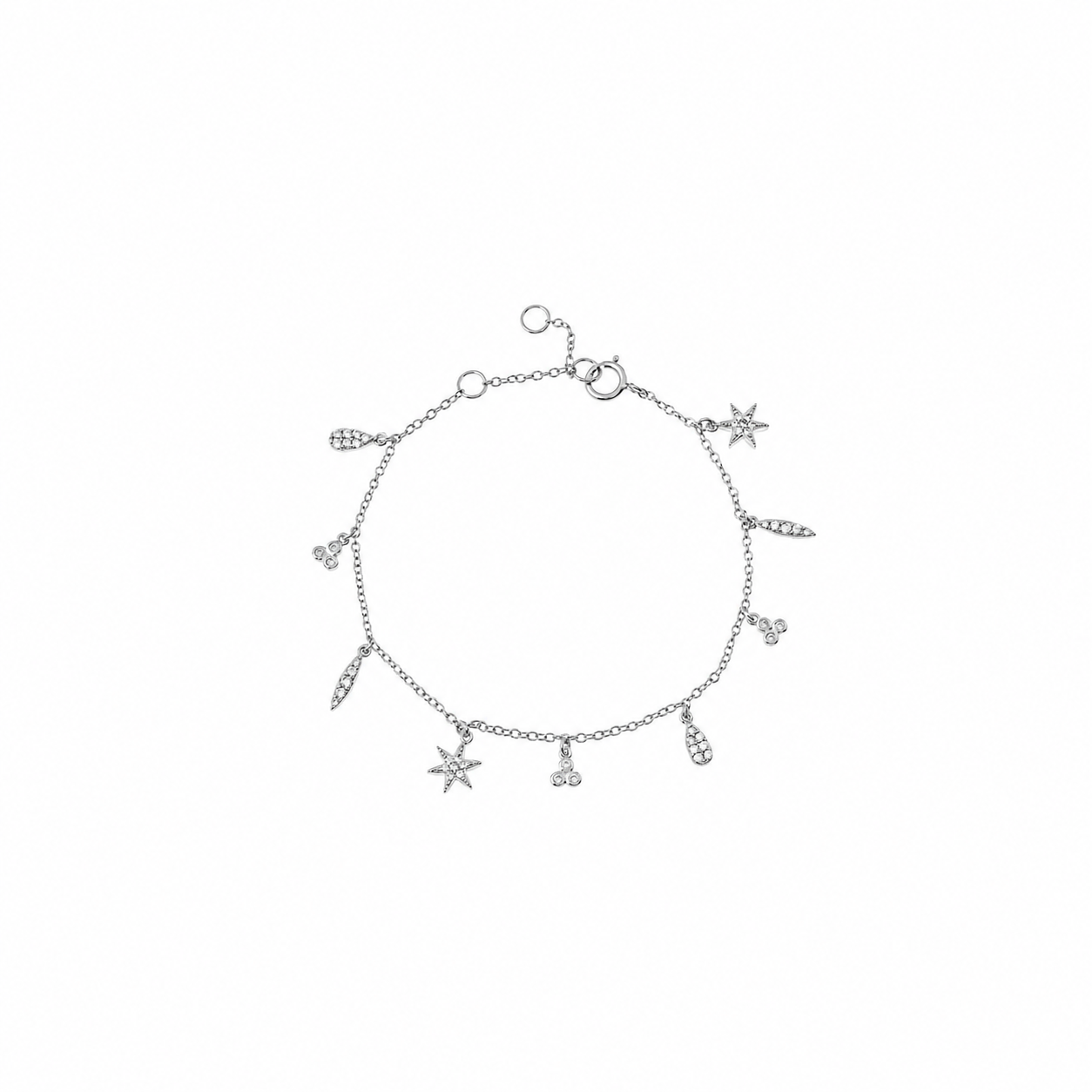Pulsera Circonita - Charms