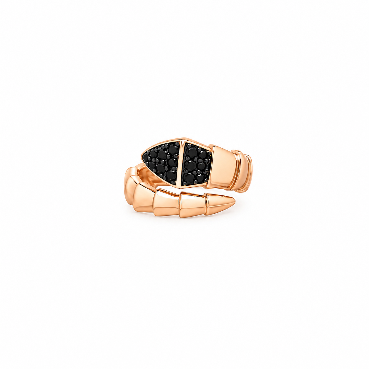 Anillo plata 925 con zirconita serpiente