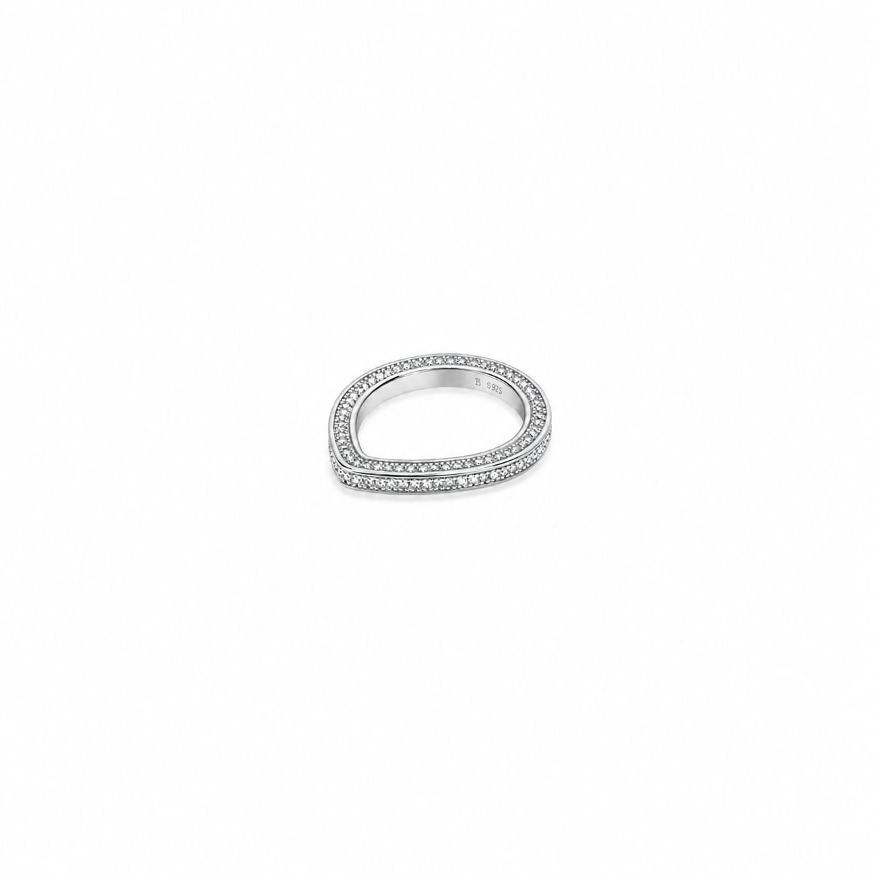 Anillo plata 925 zirconita