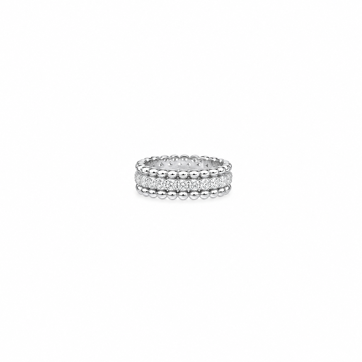 Anillo plata 925 zirconita