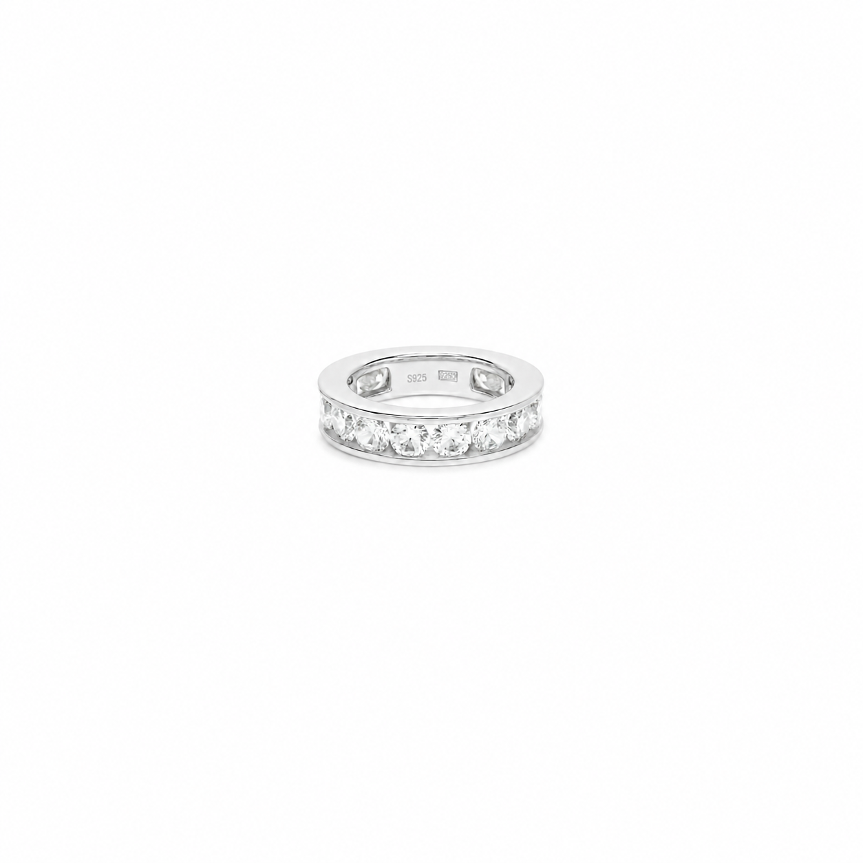 Anillo plata 925 zirconita