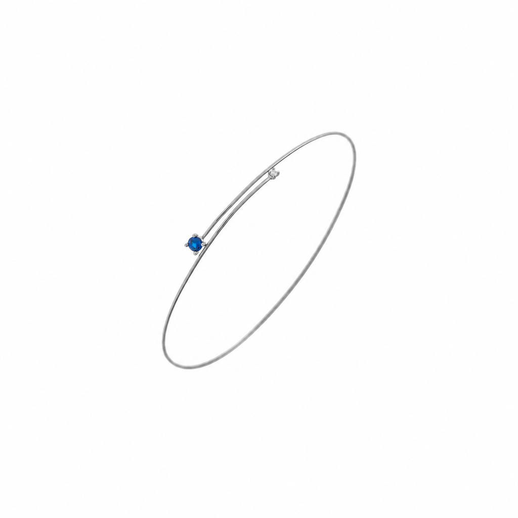 Pulsera Rigida CZ ZA 58m DO