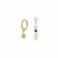 Pendiente Naturel Charms Circonita