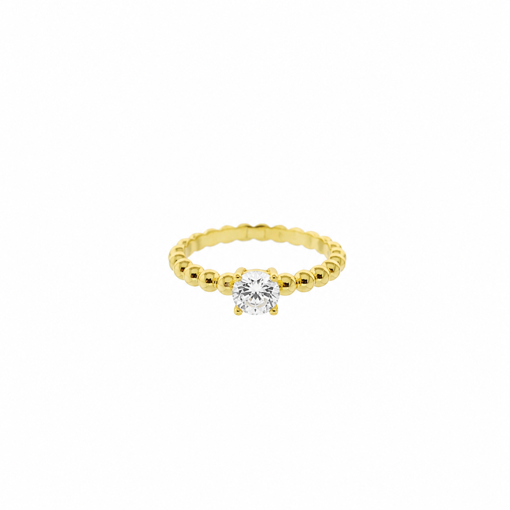 Anillo plata 925 zirconita