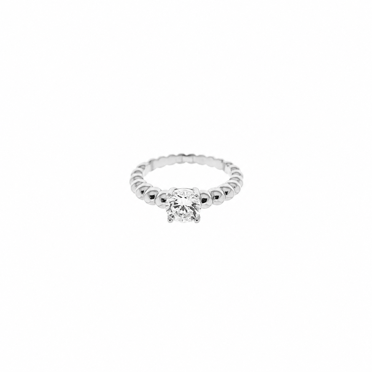 Anillo plata 925 zirconita