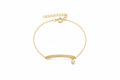 Pulsera plata 925 barra zirconita