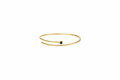 Brazalete plata 925 zirconita 3mm abierto