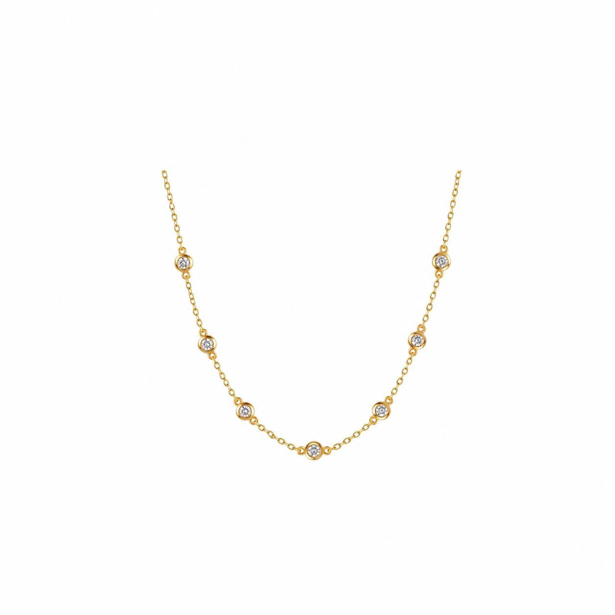 Collar Circonita - 7 CZ