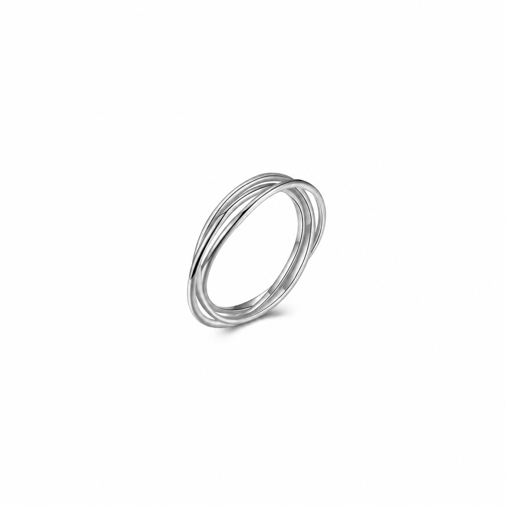 Anillo Plata - Triple