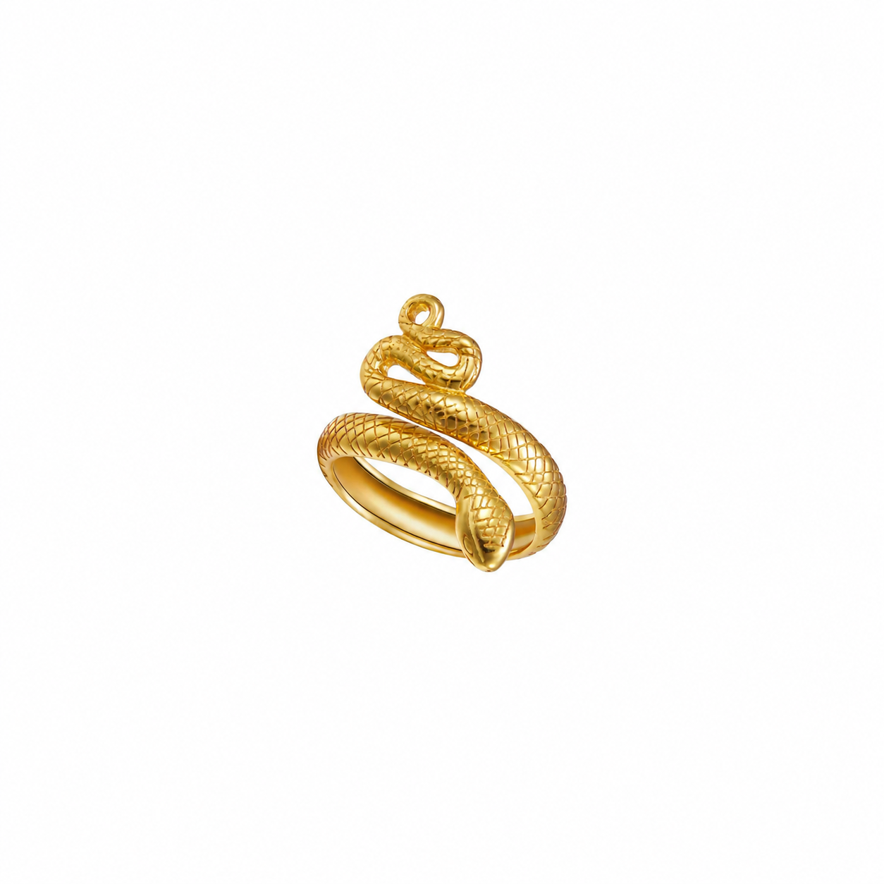 Anillo Plata - Serpiente