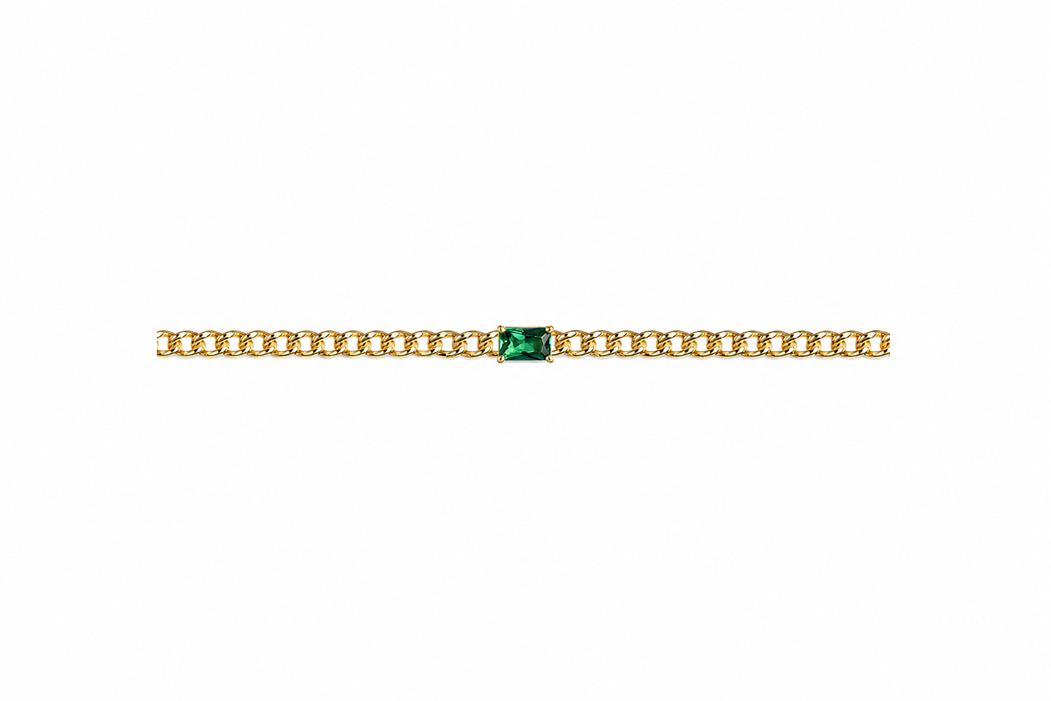Collar plata 925 6x4 zirconita extensión con bola corredera