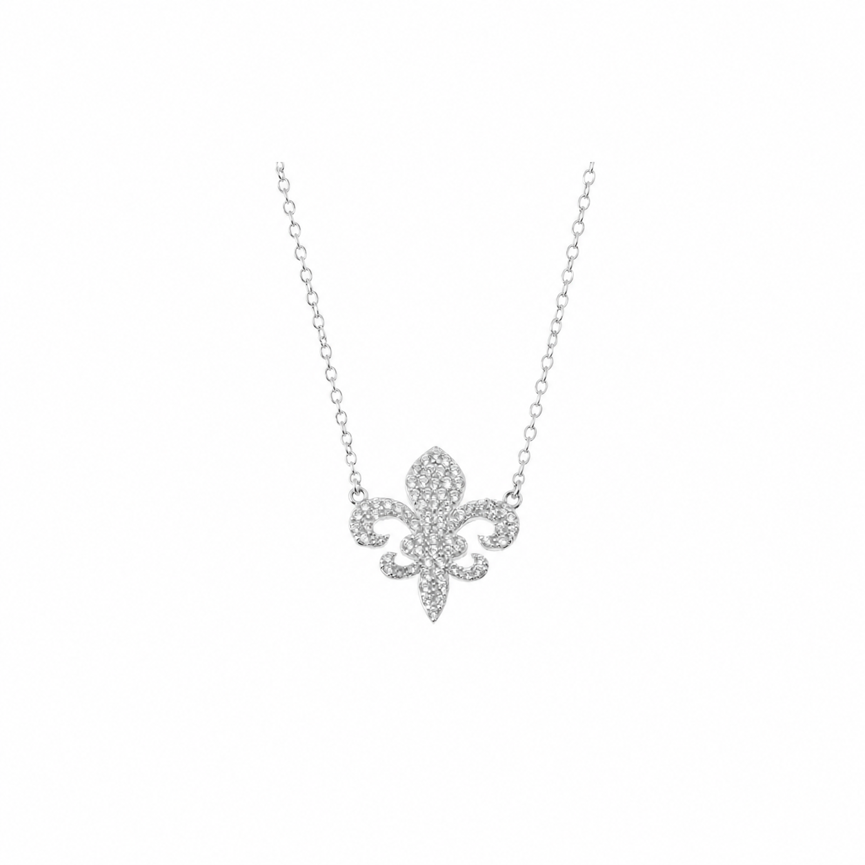 Collar Circonita - Flor - 38+3cm