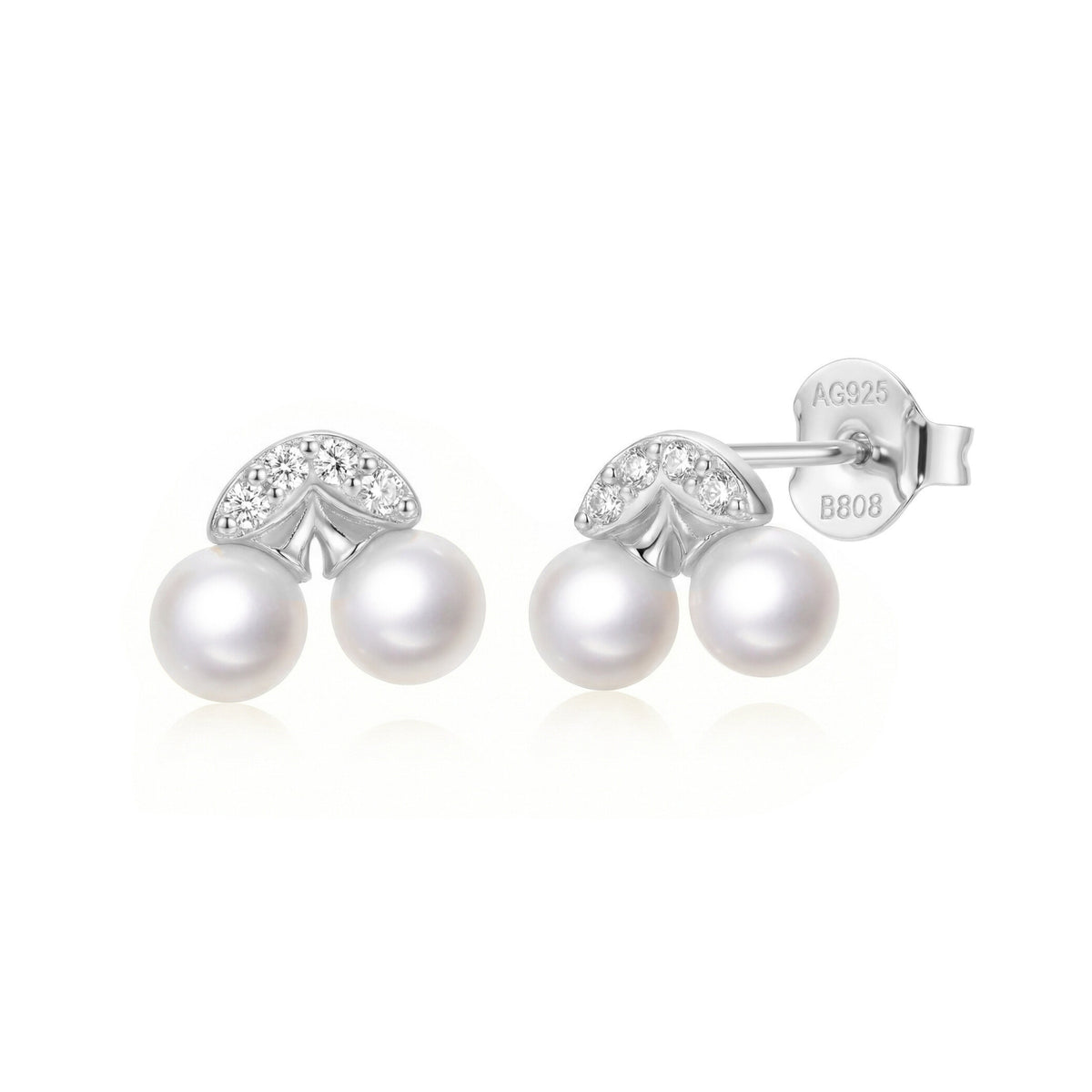 Pendientes Cereza Perlas