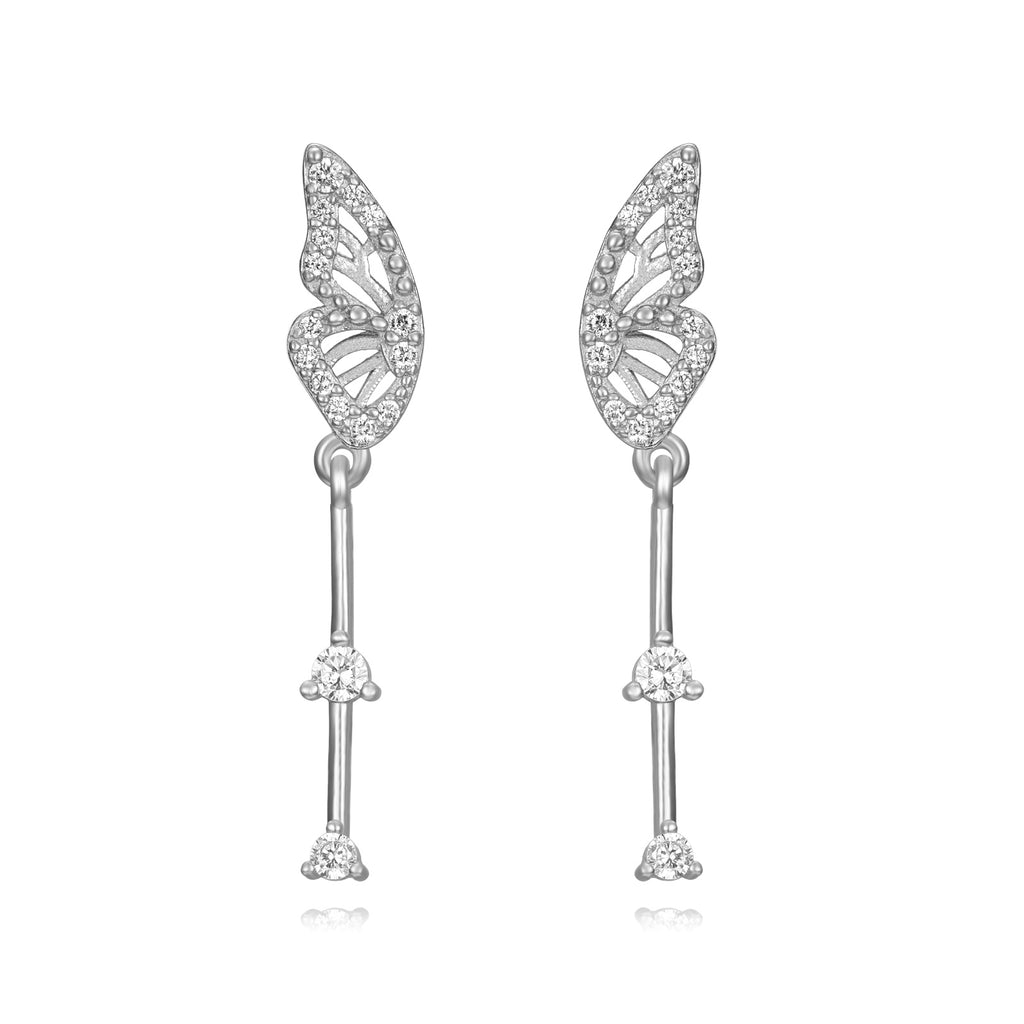 Pendientes Mariposa Circonita