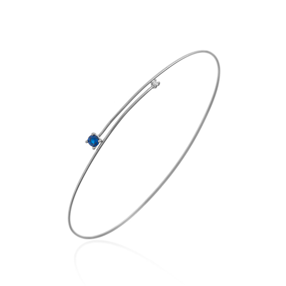 Pulsera Rigida CZ ZA 58m DO