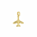 Charm avión - oro