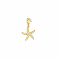 Colgante Estrella de Mar Dorada