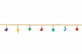 Pulsera charms multicolor HD fondo blanco